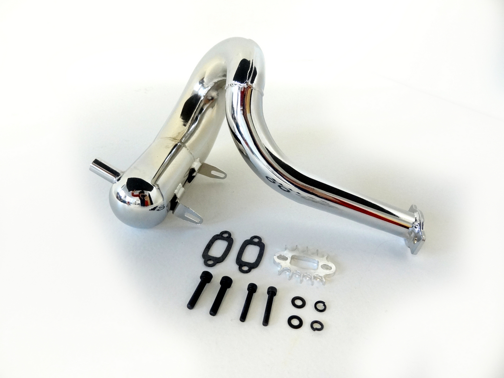 Details about   Dominator Upgrate Exhaust Pipe for 1/5 HPI ROVAN KM BAJA 5B Ss Truck Parts